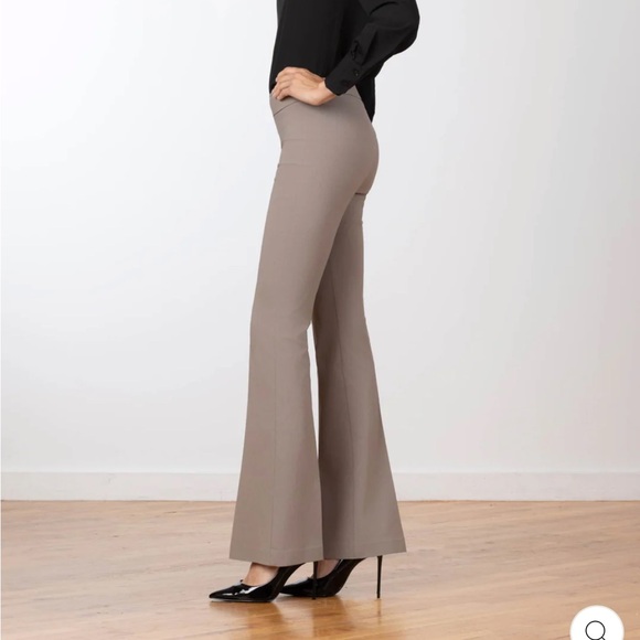 Avenue Montaigne Pants - Avenue Montaigne Bellini Flare Pant Signature Stone size 2